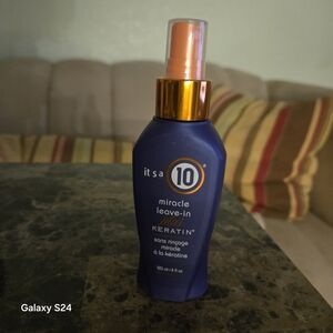 It's a 10 Miracle Leave-In Product - Blue